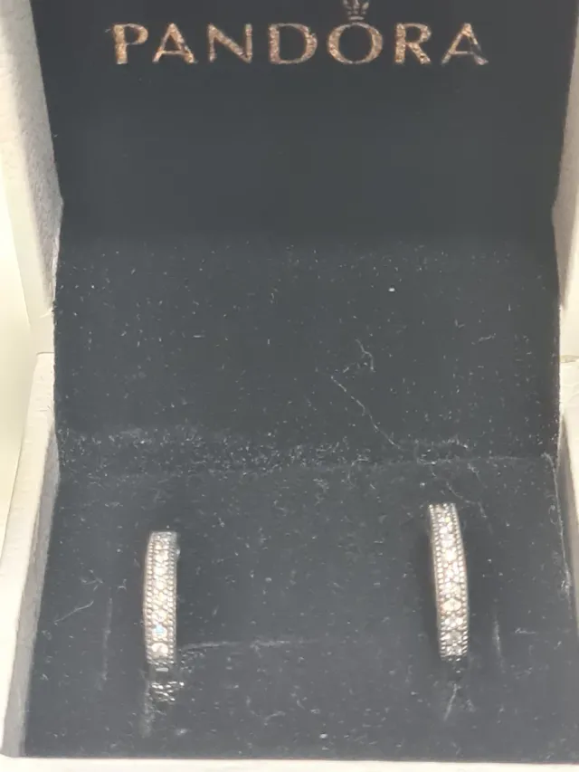 Pendientes Pandora Aro Brillantes