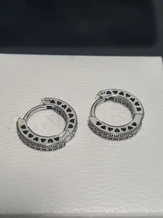 Pendientes Pandora Aro Brillantes