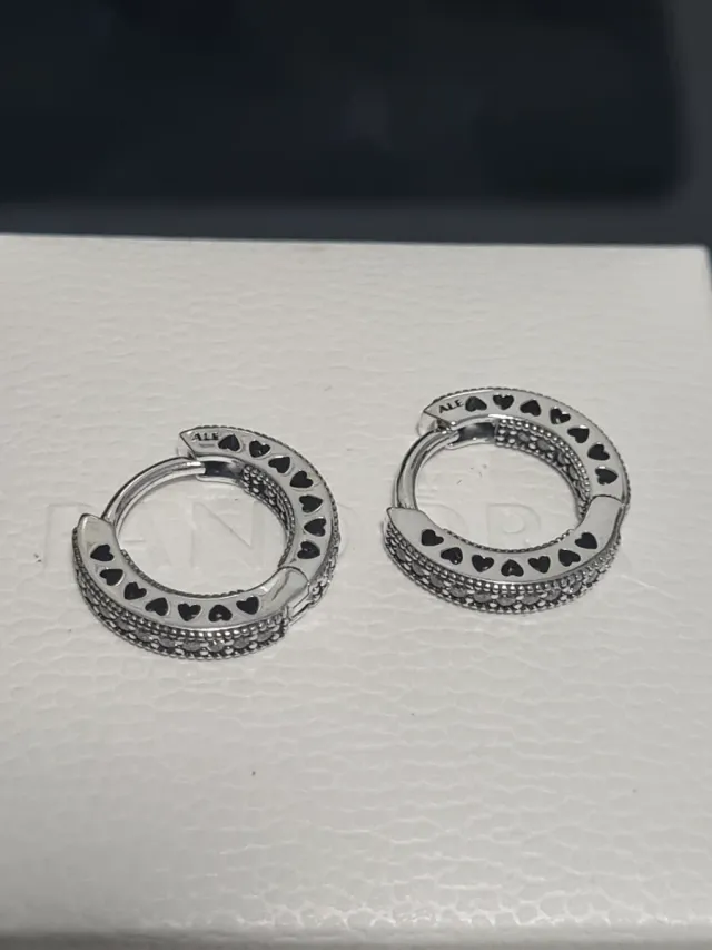 Pendientes Pandora Aro Brillantes