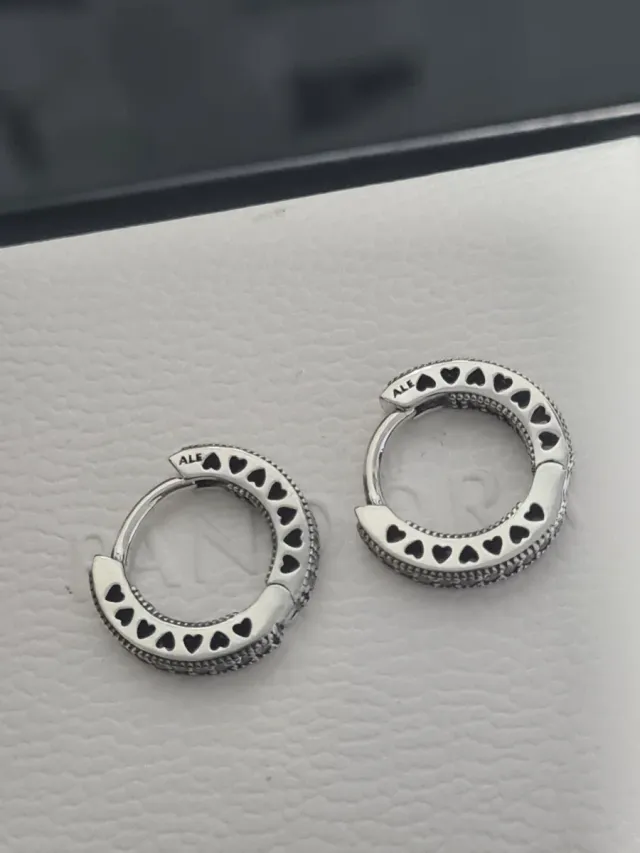 Pendientes Pandora Aro Brillantes