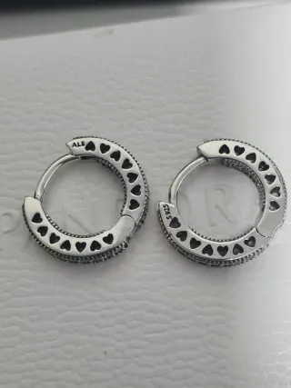 Pendientes Pandora Aro Brillantes