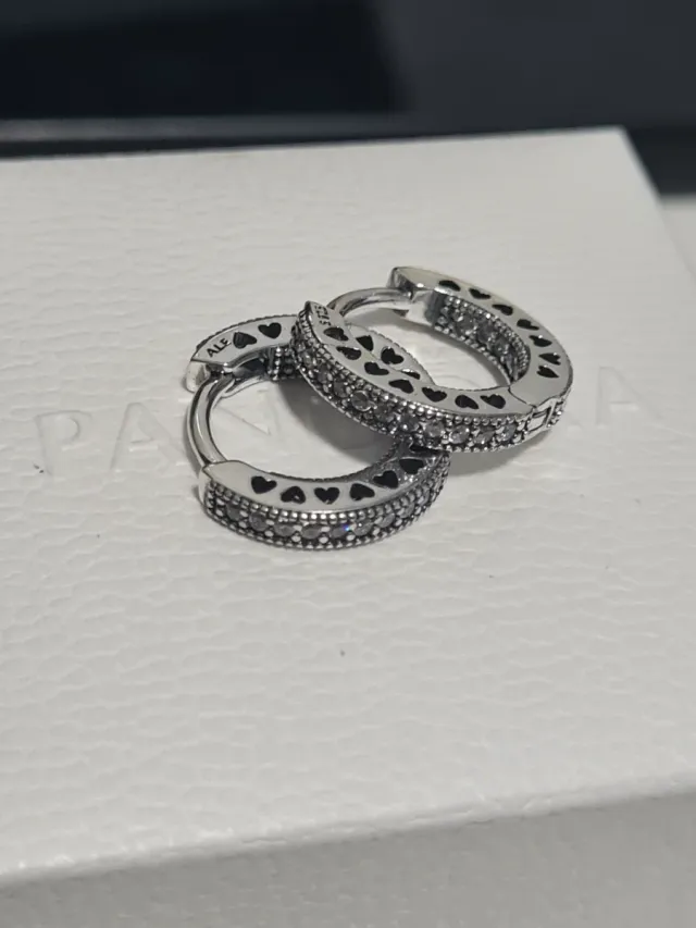 Pendientes Pandora Aro Brillantes