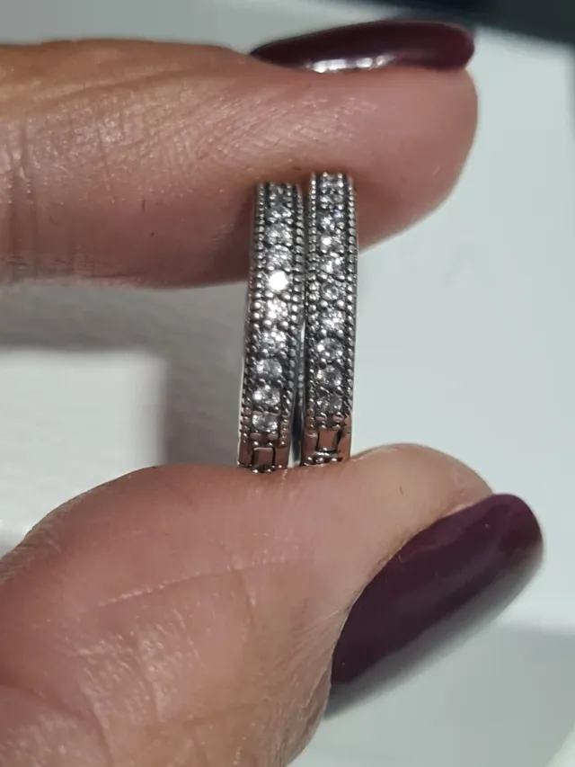 Pendientes Pandora Aro Brillantes