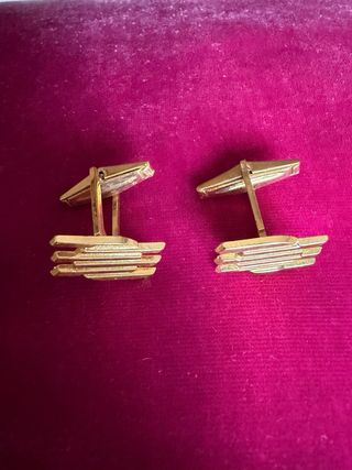 Gemelos Banco Hispano Americano Sin Estrenar