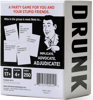 Juego de cartas Drunk Stoned or Stupid (Inglés)