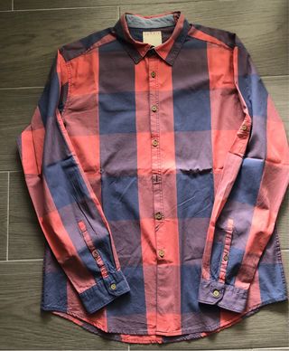 Camisa Esprit cuadros caballero