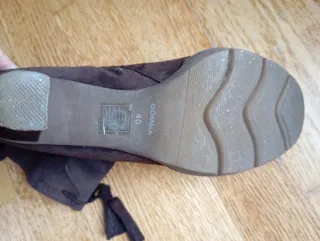 Botines To Be Marrón Chocolate Talla 40