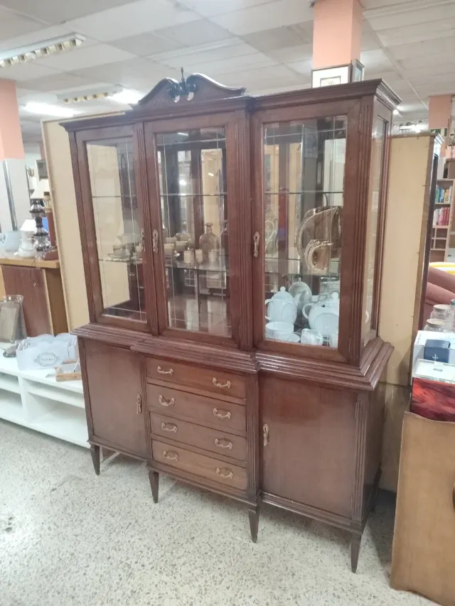 Vitrina Clásica Madera