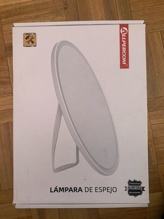 Espejo Maquillaje Ovalado ALLPERCOM Luz LED Táctil