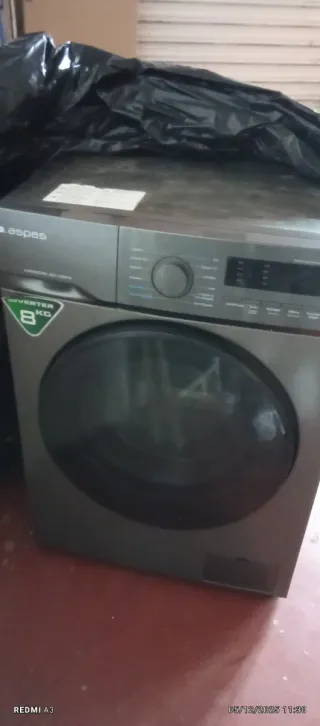 Lavadora Aspes 8kg Inverter Casi Nueva