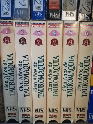 REVISTAS Y VHS SOBRE TAUROMAQUÍA (TOROS)