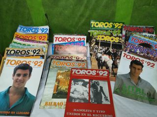 REVISTAS Y VHS SOBRE TAUROMAQUÍA (TOROS)