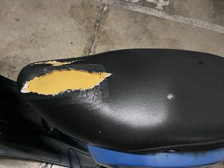 Vespa ET2 ciclomotor azul