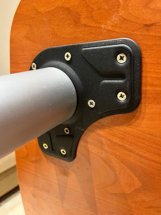 Mesa estudio/oficina madera y metal medidas