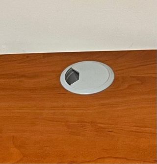 Mesa estudio/oficina madera y metal medidas