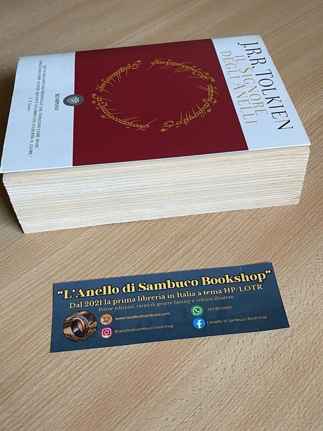 Tolkien Il Signore degli Anelli edizione speciale