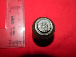 Cuño acero o troquel con Cruz Cristo y Santo 119,6