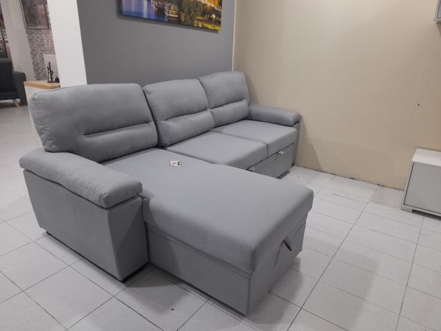 Sofá Cama Gris Emma - ¡OFERTA!