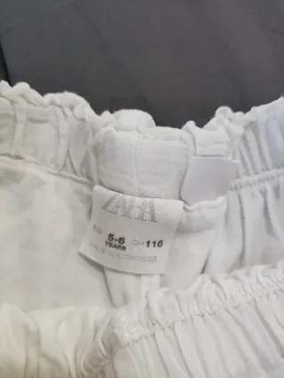 Calções Zara 5/6 anos