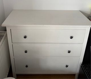 Cómoda HEMNES 3 cajones blanca