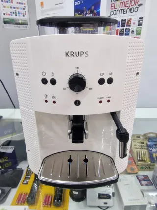 Cafetera Krups Roma Superautomática Blanca