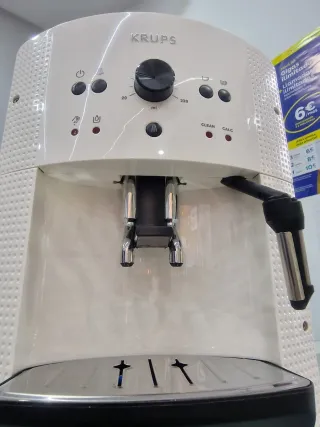 Cafetera Krups Roma Superautomática Blanca