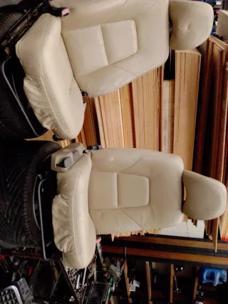 Asientos Volvo Beige Cuero