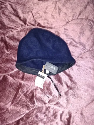 Cappello J&K donna blu e nero