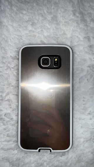 Samsung Galaxy S6 Dorado/Plateado Incluye funda