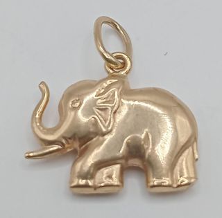 Colgante Elefante Oro 18k 0.80gr Ref. O-340