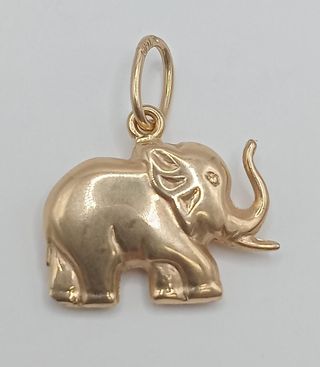 Colgante Elefante Oro 18k 0.80gr Ref. O-340