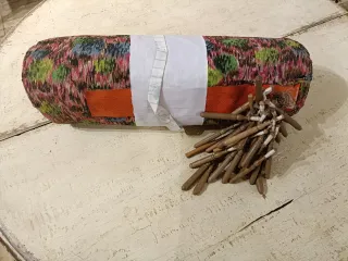 Cojín de encaje de bolillos