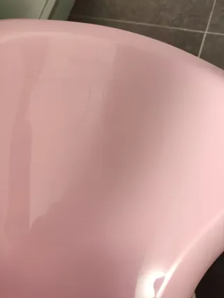 Reductor bañera bebé rosa