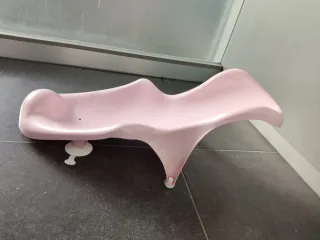 Reductor bañera bebé rosa