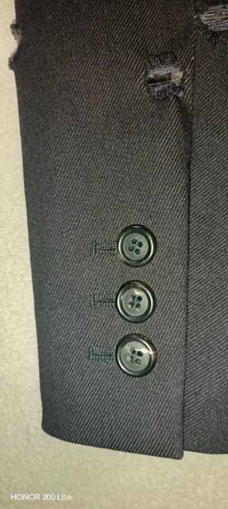 Giacca slim Miu Miu navy in cotone con tasche