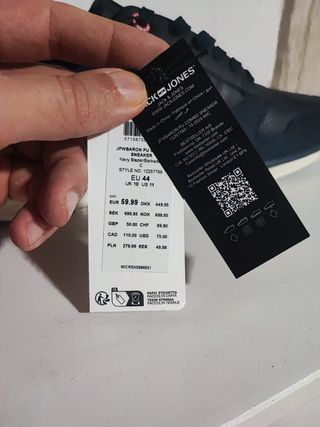 Zapatillas Jack & Jones Talla 44