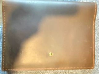 Carpeta Funda Portafolios A5 Cuero genuino