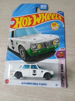 Hot Wheels Alfa Romeo Giulia TI Super 2025