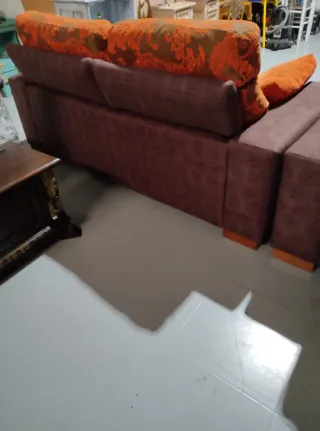 Conjunto 2 sofás de tela