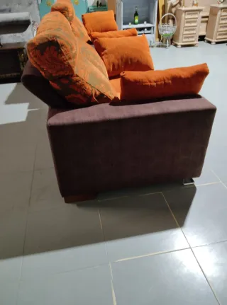 Conjunto 2 sofás de tela