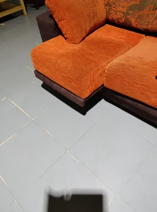 Conjunto 2 sofás de tela