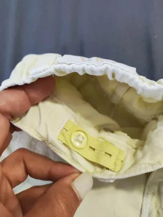 Calções Zara 5/6 anos Amarelos