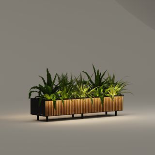 Pack 2 Patas metálicas para jardineras herstera