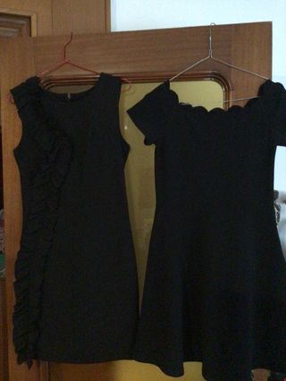 2 Vestidos Fiesta/Ceremonia Negro.