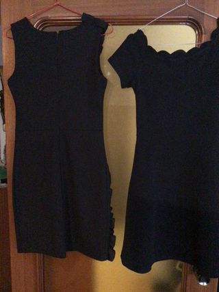 2 Vestidos Fiesta/Ceremonia Negro.