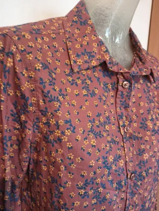 Camicia Benetton fantasia floreale