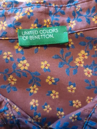 Camicia Benetton fantasia floreale