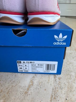 Adidas SL 72 RS Rosa y Rojo