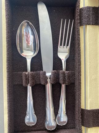 Cubiertos de acero inoxidable ACSA