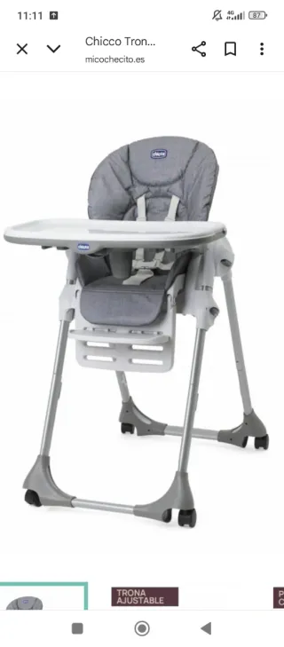 Trona Chicco casi nueva